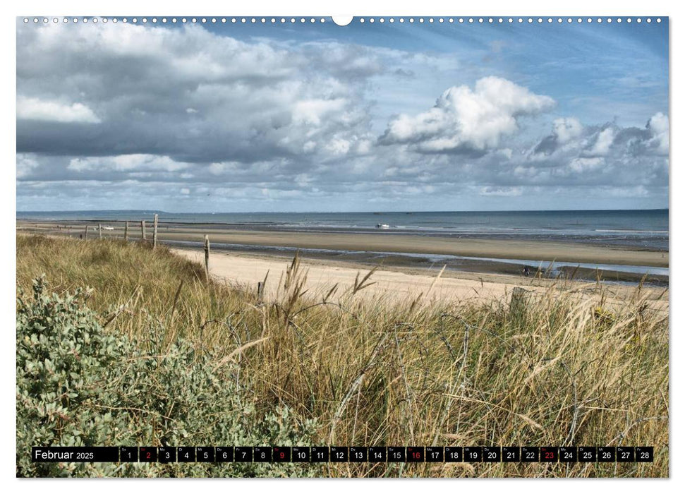 Normandie - der Norden Frankreichs (CALVENDO Premium Wandkalender 2025)