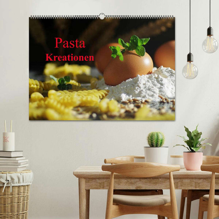 Pasta Kreationen (CALVENDO Wandkalender 2025)