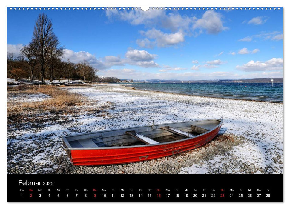 Bodensee - Uferlandschaften im schönsten Licht 2025 (CALVENDO Wandkalender 2025)