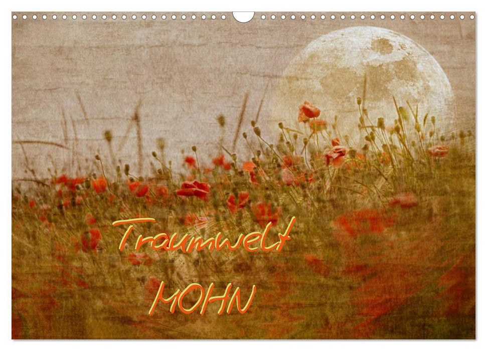 Traumwelt MOHN (CALVENDO Wandkalender 2025)