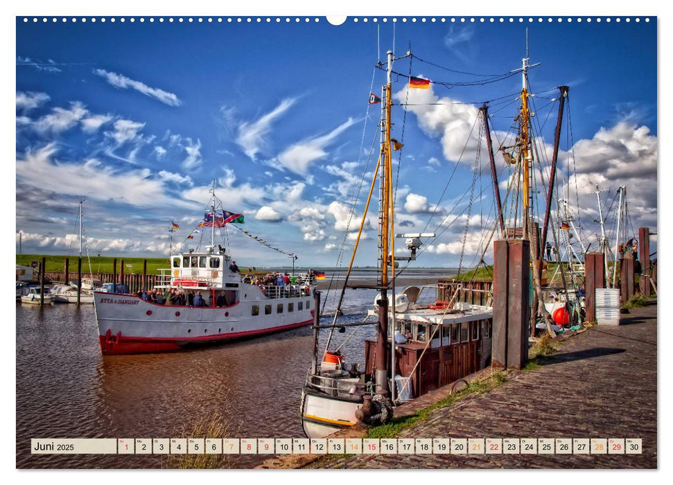 Friesland - Nordseebad Dangast (CALVENDO Premium Wandkalender 2025)