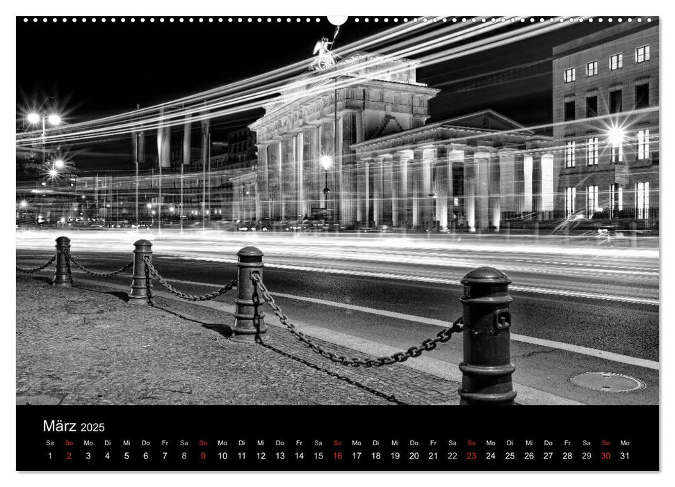 Berlin Monochrome (CALVENDO Premium Wandkalender 2025)