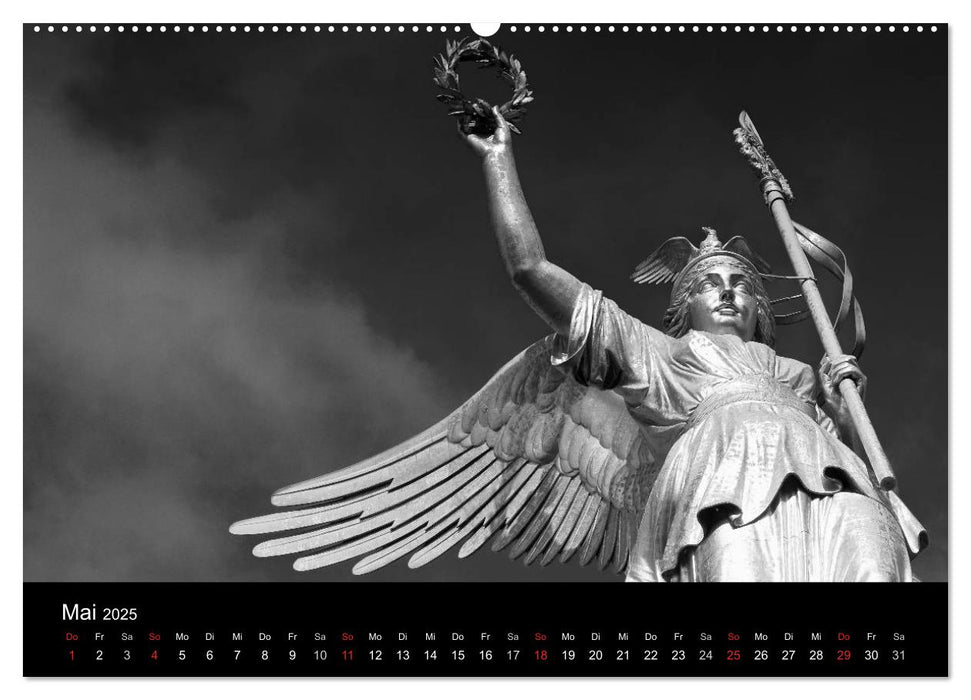 Berlin Monochrome (CALVENDO Premium Wandkalender 2025)