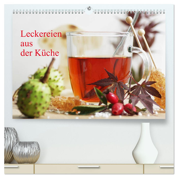 Leckereien aus der Küche CH - Version (CALVENDO Premium Wandkalender 2025)