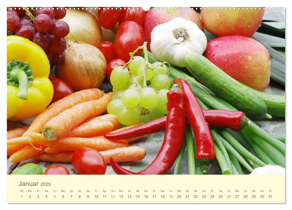 Leckereien aus der Küche CH - Version (CALVENDO Premium Wandkalender 2025)