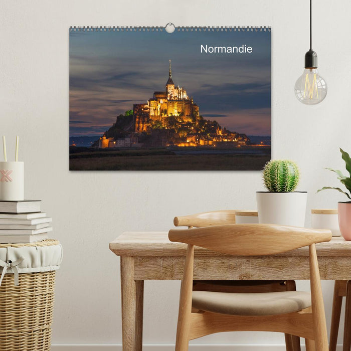 Normandie (CALVENDO Wandkalender 2025)