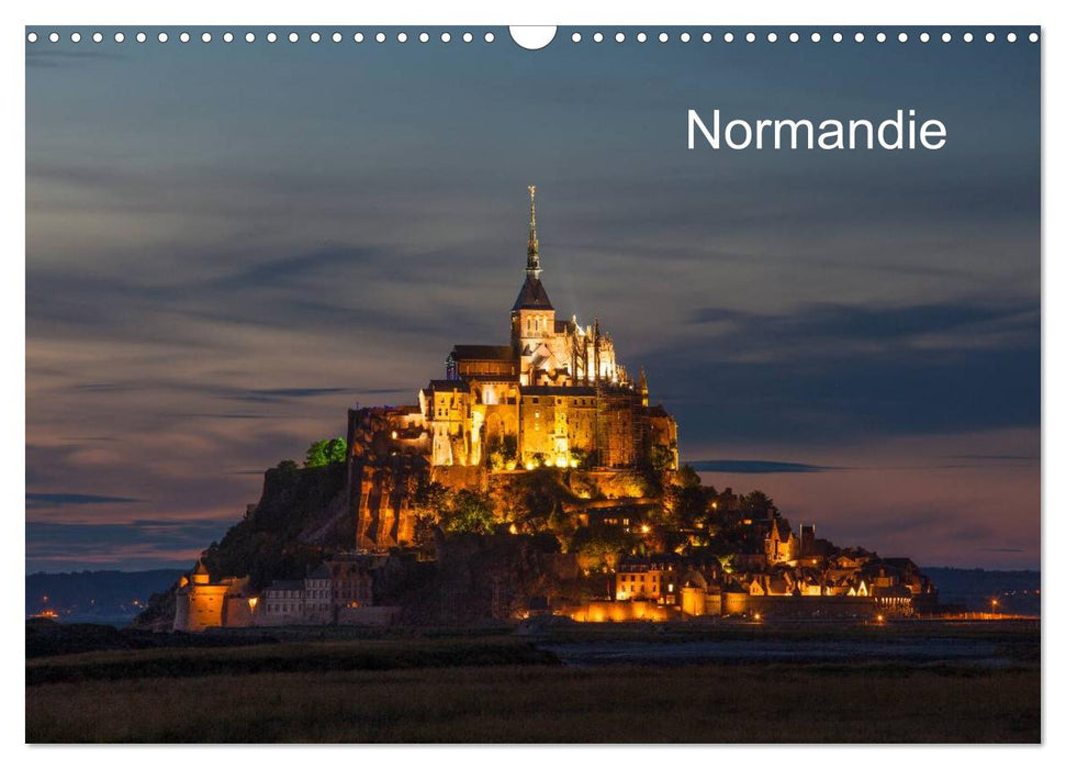 Normandie (CALVENDO Wandkalender 2025)