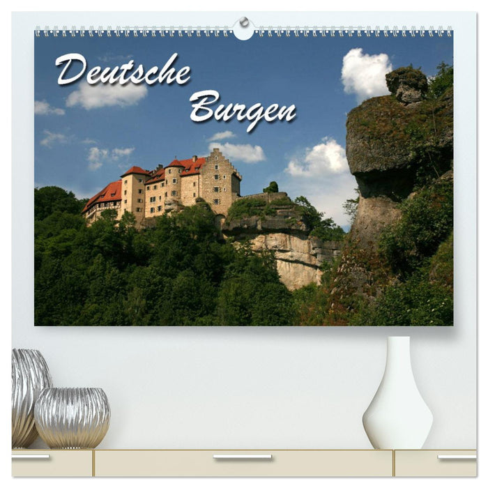 Deutsche Burgen (CALVENDO Premium Wandkalender 2025)