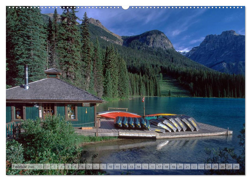 KANADA Christian Heeb (CALVENDO Premium Wandkalender 2025)