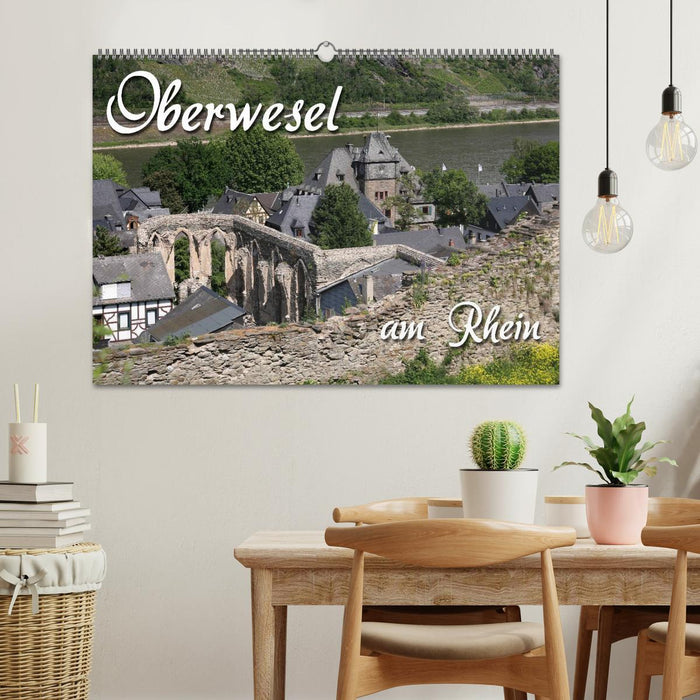 Oberwesel am Rhein (CALVENDO Wandkalender 2025)