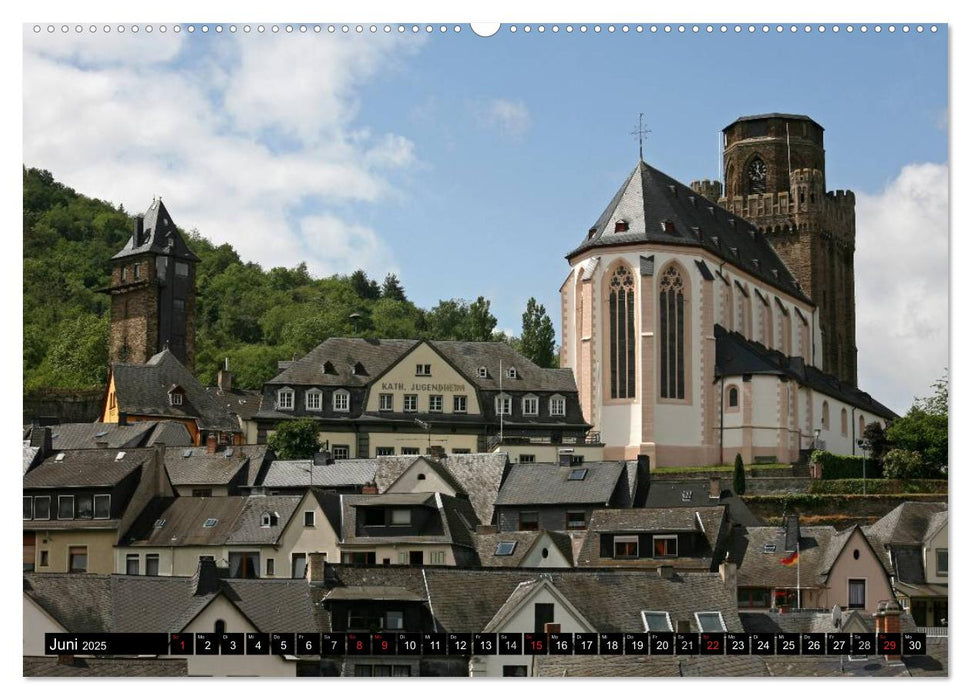 Oberwesel am Rhein (CALVENDO Wandkalender 2025)