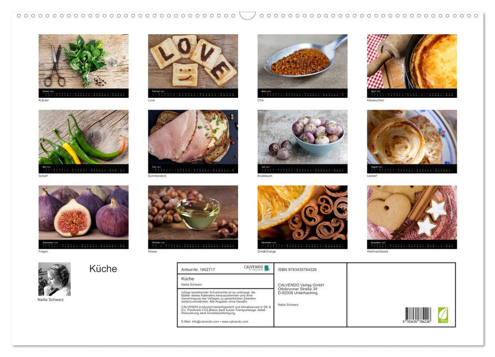 Küche (CALVENDO Wandkalender 2025)