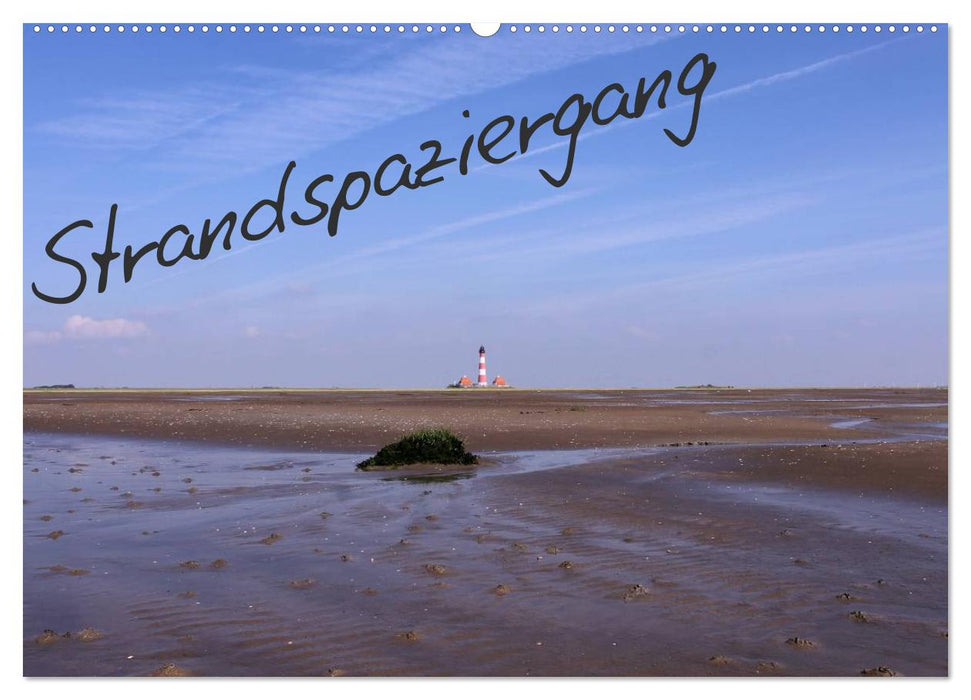 Strandspaziergang / Geburtstagskalender (CALVENDO Wandkalender 2025)