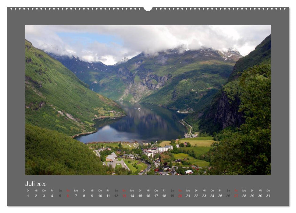 SKANDINAVIEN (CALVENDO Premium Wandkalender 2025)