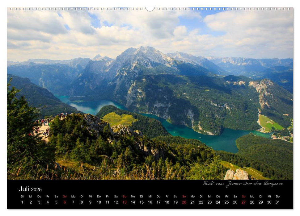 Berchtesgadener Land (CALVENDO Premium Wandkalender 2025)