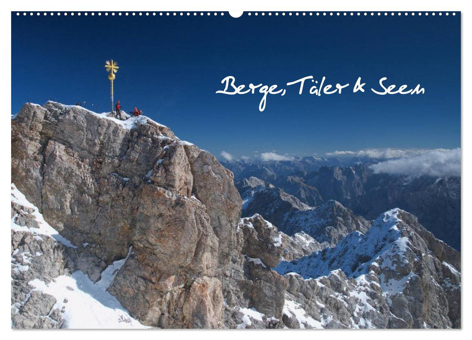 Berge, Täler & Seen (CALVENDO Wandkalender 2025)