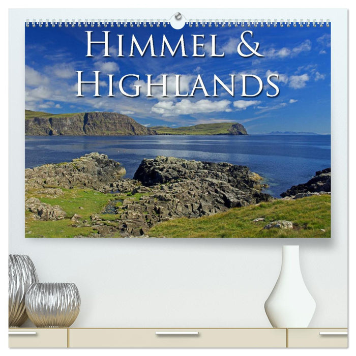 Himmel und Highlands (CALVENDO Premium Wandkalender 2025)