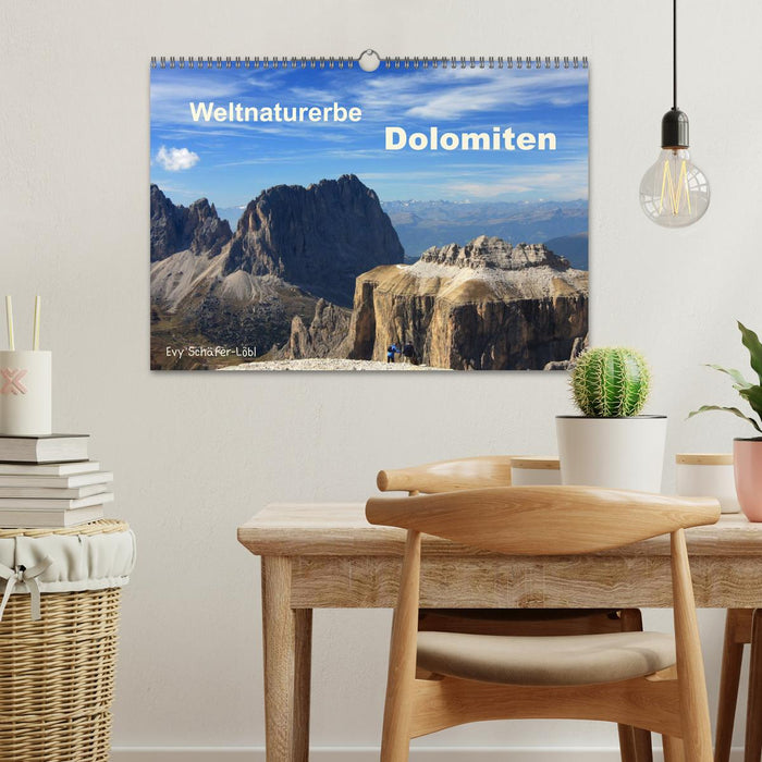 Weltnaturerbe DOLOMITEN (CALVENDO Wandkalender 2025)