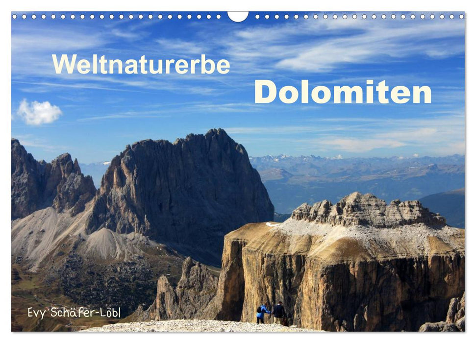 Weltnaturerbe DOLOMITEN (CALVENDO Wandkalender 2025)