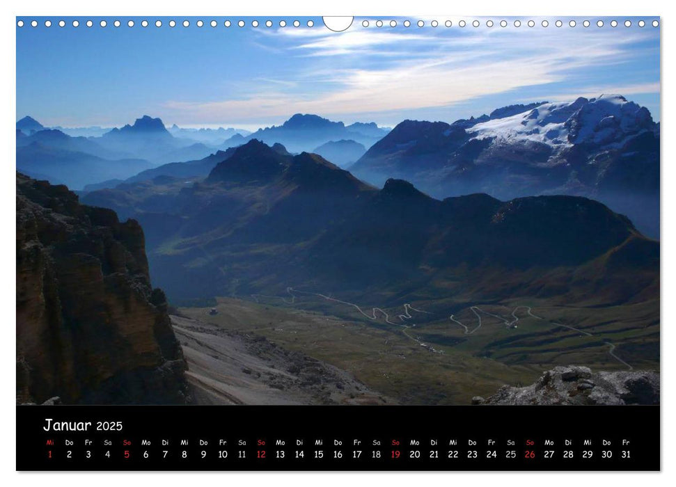 Weltnaturerbe DOLOMITEN (CALVENDO Wandkalender 2025)