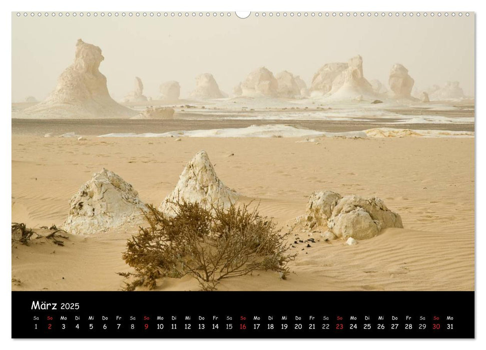 Weisse Wüste Ägypten (CALVENDO Wandkalender 2025)