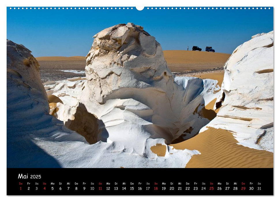 Weisse Wüste Ägypten (CALVENDO Wandkalender 2025)