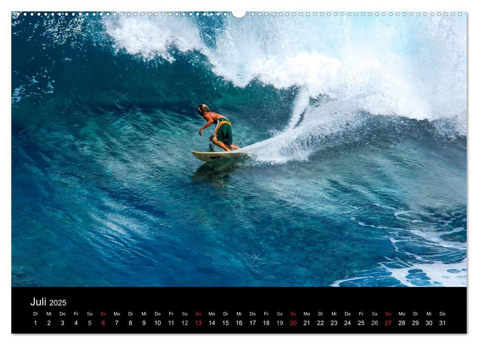 The Unknown HAWAII (CALVENDO Premium Wandkalender 2025)