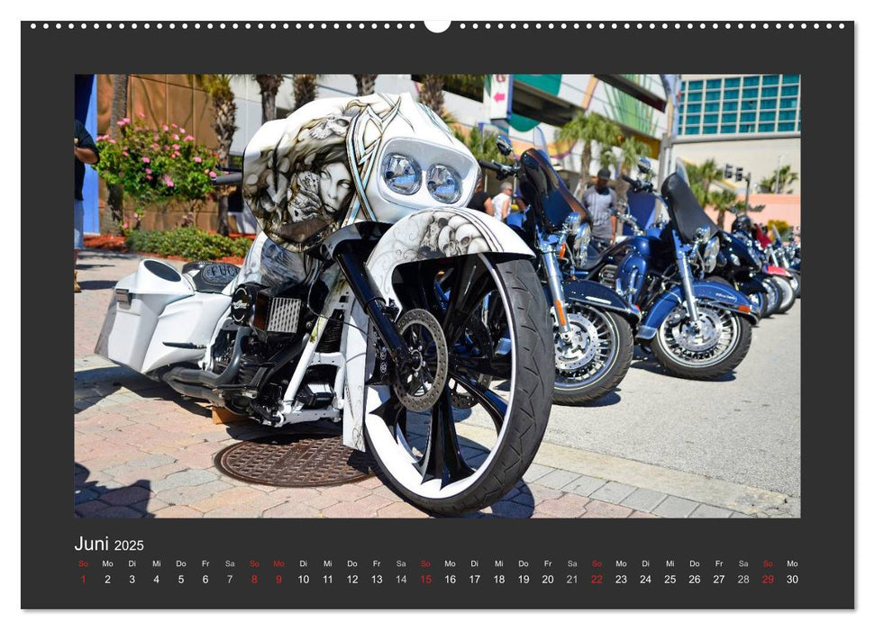 BEST OF HARLEY-DAVIDSON BAGGER-STYLE (CALVENDO Premium Wandkalender 2025)