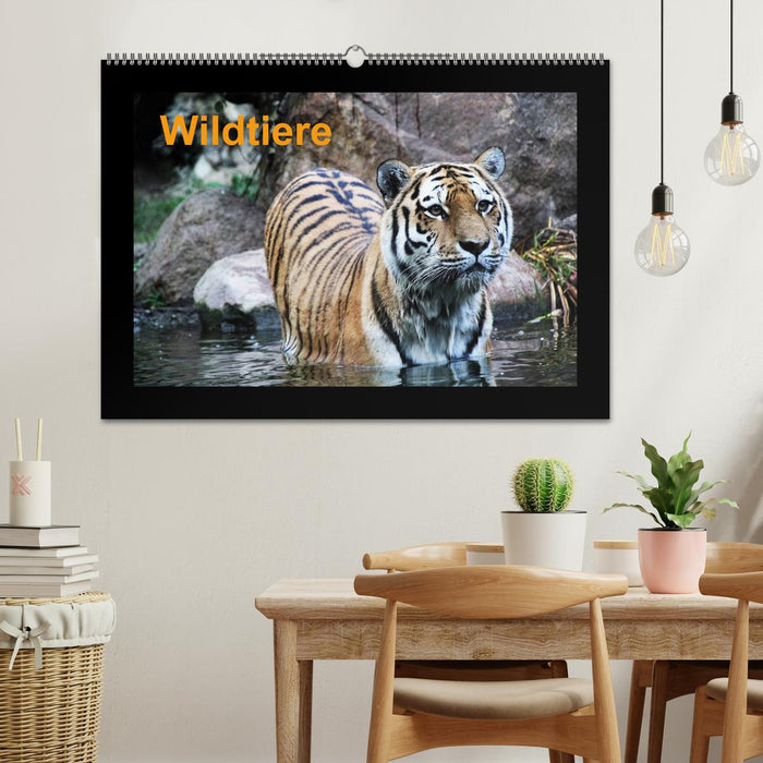 Wildtiere (CALVENDO Wandkalender 2025)