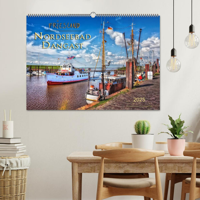 Friesland - Nordseebad Dangast (CALVENDO Wandkalender 2025)