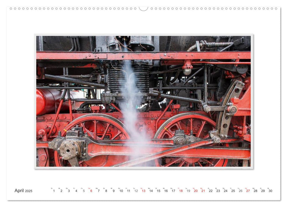 Emotionale Momente: Die Dampflok Typ 528134-0. (CALVENDO Premium Wandkalender 2025)