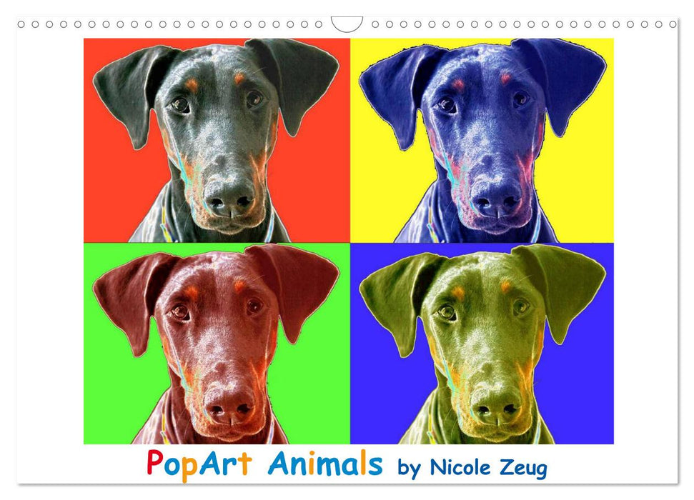 PopArt Animals (CALVENDO Wandkalender 2025)