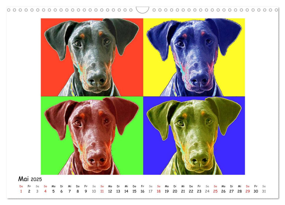 PopArt Animals (CALVENDO Wandkalender 2025)