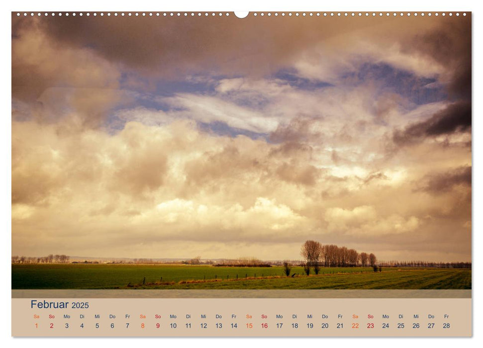 Wolken fliegen überall hin (CALVENDO Wandkalender 2025)