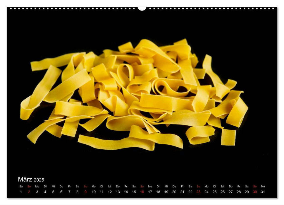 Pasta (CALVENDO Premium Wandkalender 2025)