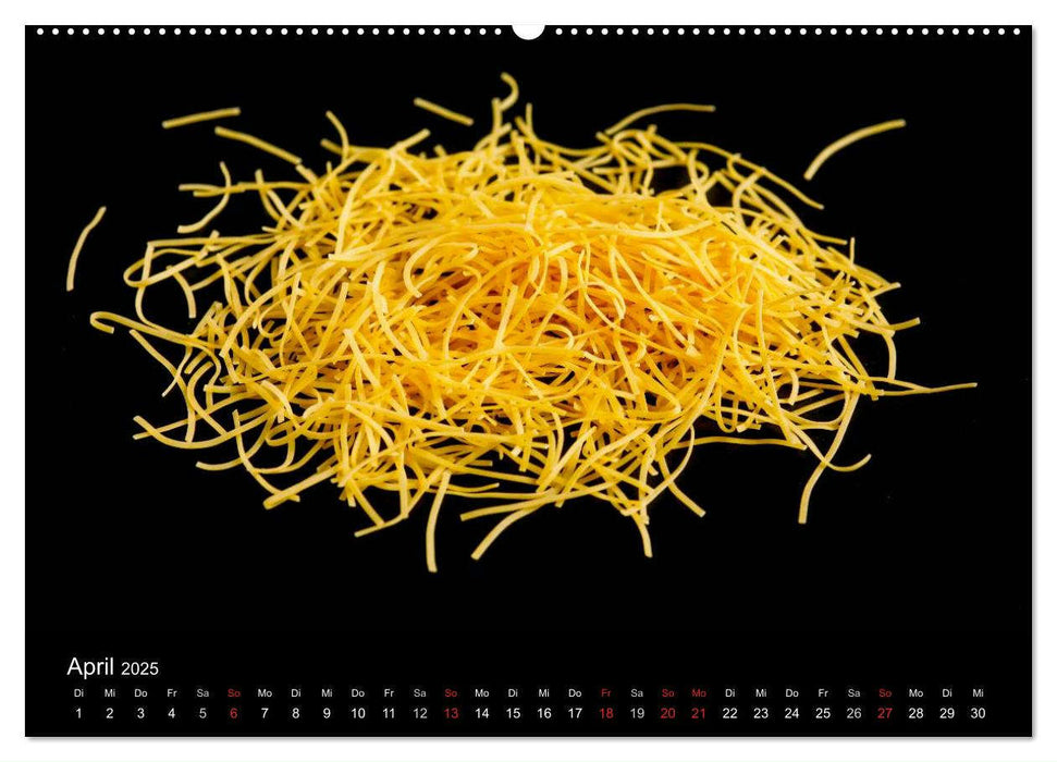 Pasta (CALVENDO Premium Wandkalender 2025)