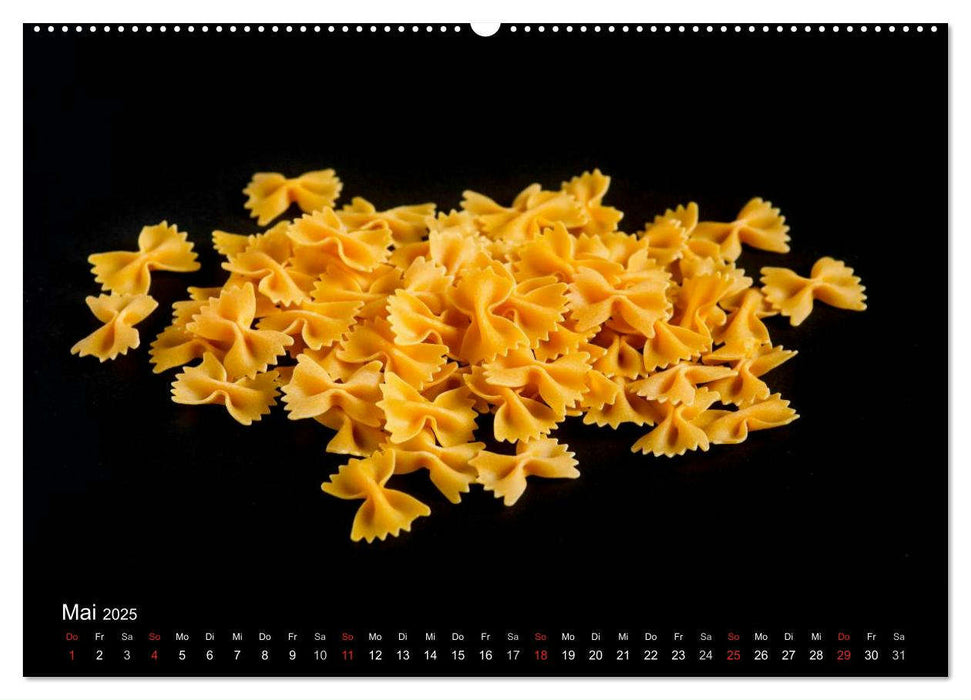 Pasta (CALVENDO Premium Wandkalender 2025)