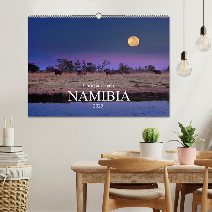 NAMIBIA Christian Heeb (CALVENDO Wandkalender 2025)