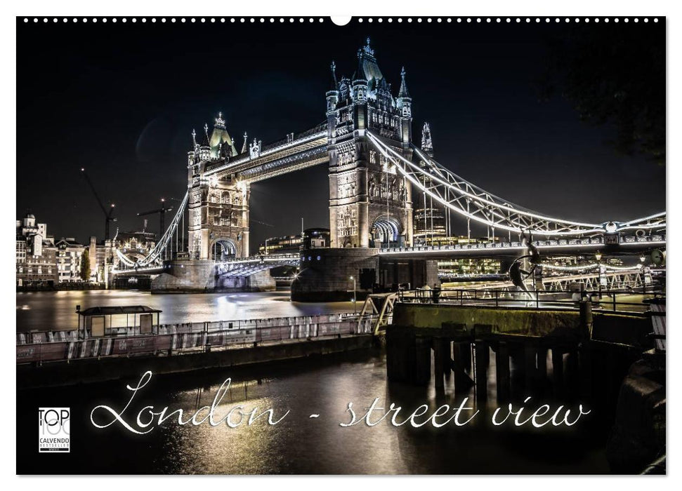 London - street view (CALVENDO Wandkalender 2025)