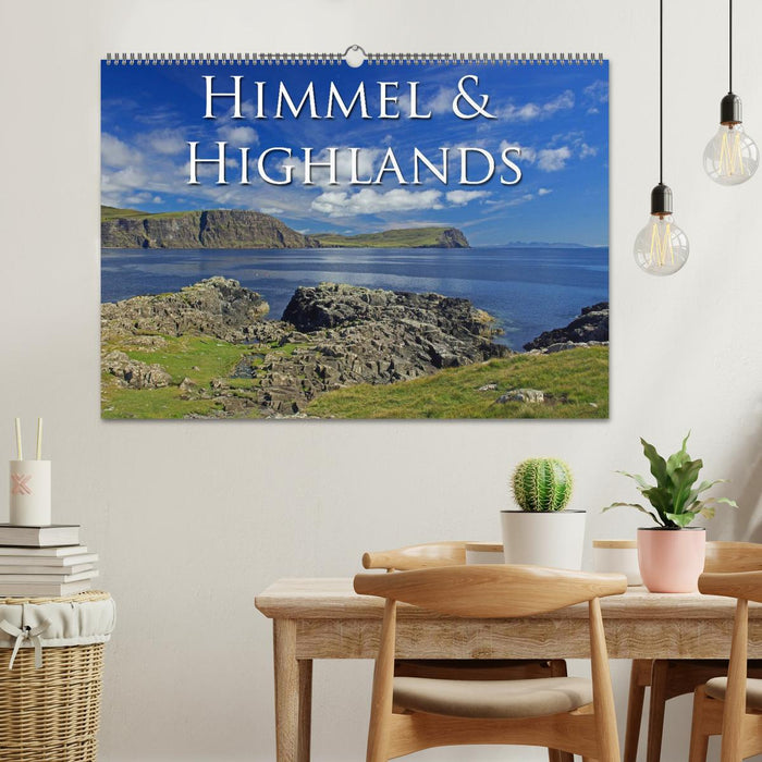 Himmel und Highlands (CALVENDO Wandkalender 2025)