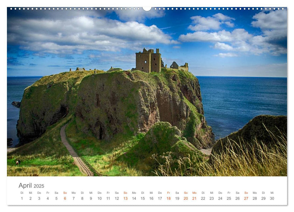 Himmel und Highlands (CALVENDO Wandkalender 2025)