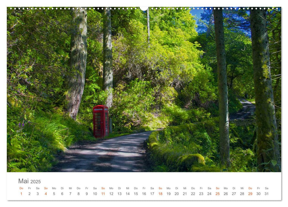 Himmel und Highlands (CALVENDO Wandkalender 2025)