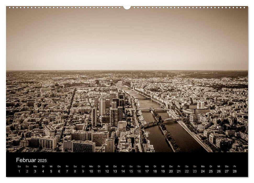 Paris (CALVENDO Premium Wandkalender 2025)