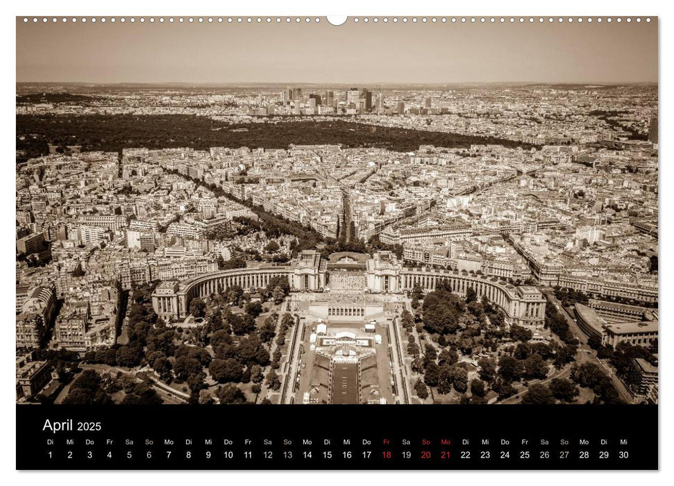 Paris (CALVENDO Premium Wandkalender 2025)