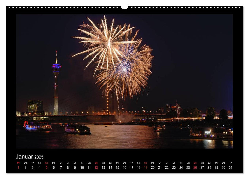 Feuerwerks - Impressionen (CALVENDO Premium Wandkalender 2025)