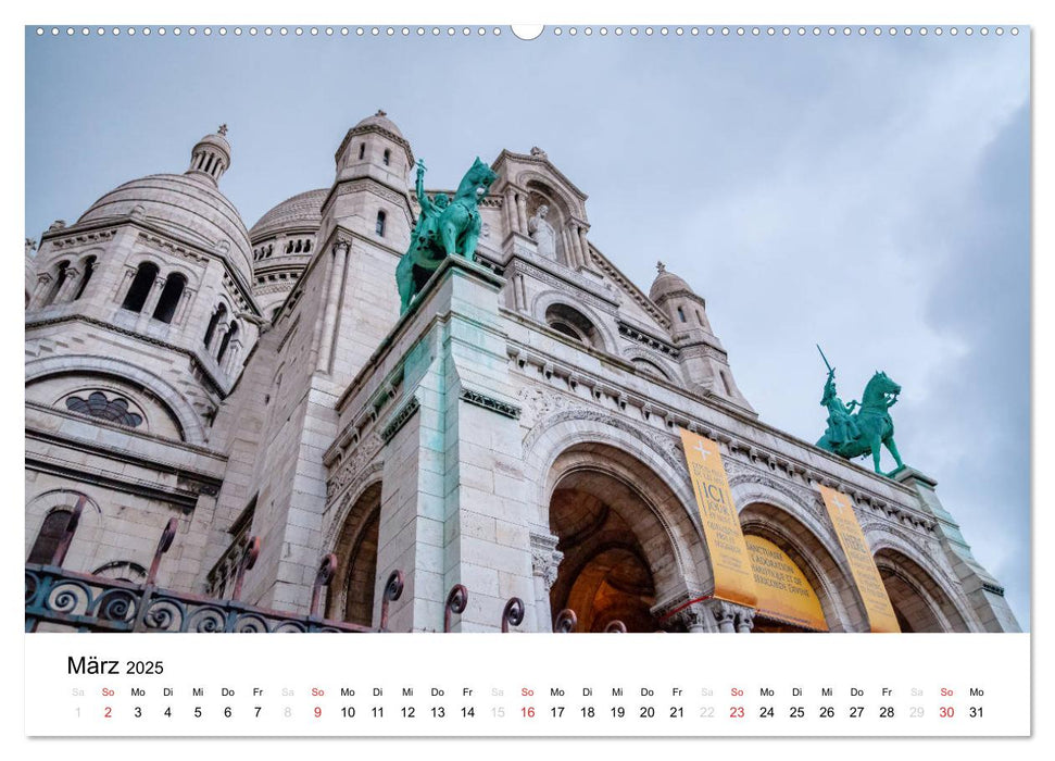 Paris, s'il vous plaît! (CALVENDO Premium Wandkalender 2025)