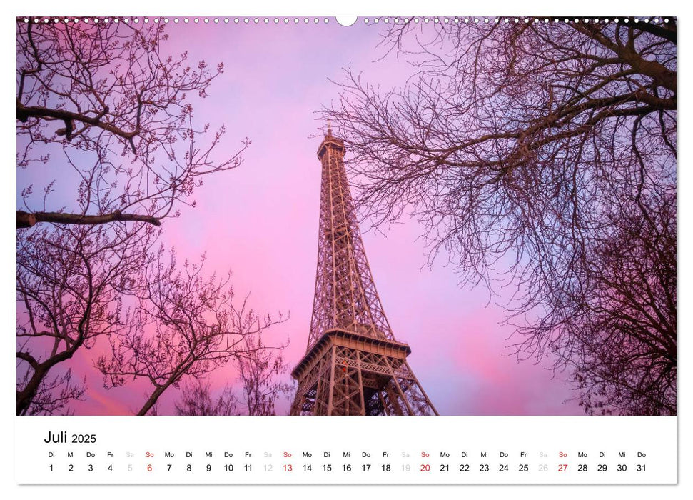 Paris, s'il vous plaît! (CALVENDO Premium Wandkalender 2025)