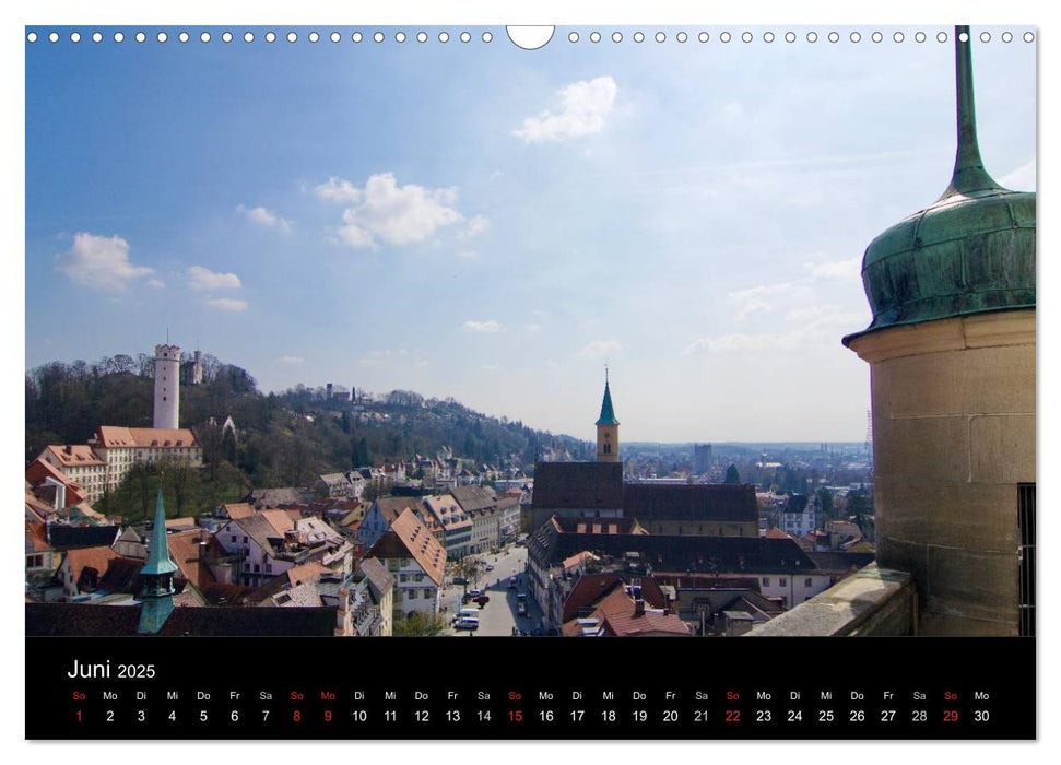 In und um RAVENSBURG (CALVENDO Wandkalender 2025)