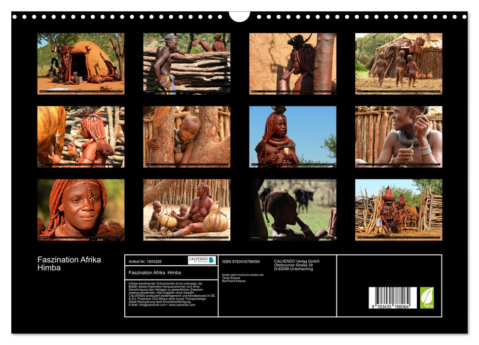 Faszination Afrika Himba (CALVENDO Wandkalender 2025)