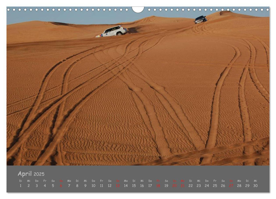 Dubai. Glanz unter der Sonne Arabiens (CALVENDO Wandkalender 2025)